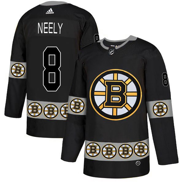 Men Boston Bruins #8 Neely Black Adidas Fashion NHL Jersey->anaheim ducks->NHL Jersey